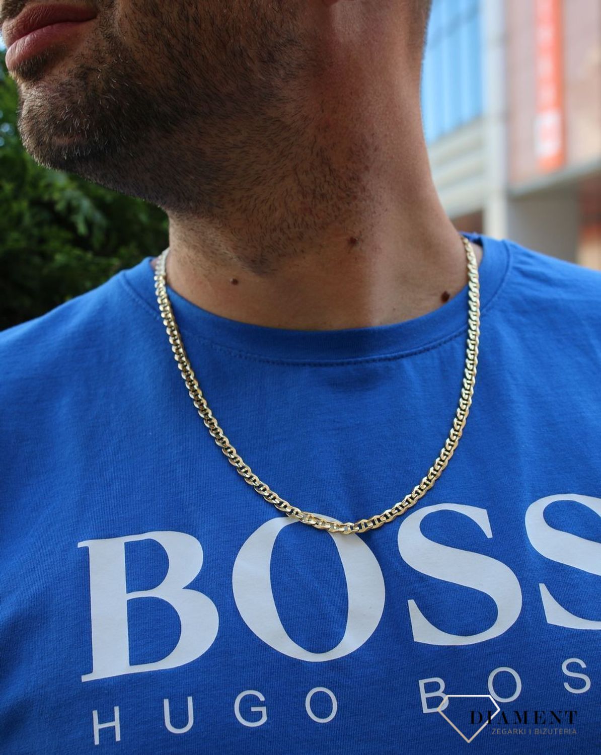 Złoty łańcuszek damski 333 Gucci Marina LA 381F.jpg